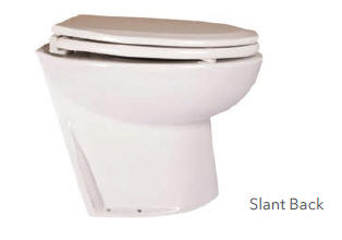 Jabsco Deluxe slant back toilet